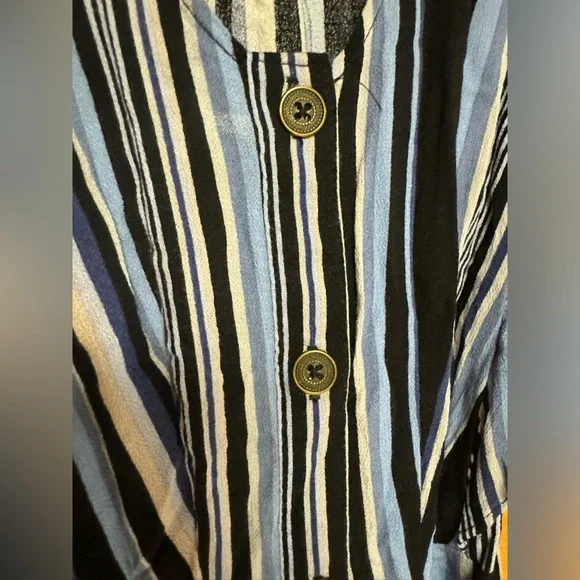 XHILATATION blue and black dress size S - Picture 5 of 7